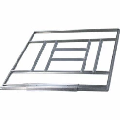 GARDIUN Abri De Jardin En Métal London - 5,71 M² Ext. 206x277x187 Cm Acier Galvanisé Silver/Blanc 7 GARDIUN Abri De Jardin En Métal London - 5,71 M² Ext. 206x277x187 Cm Acier Galvanisé Silver/Blanc -France Abri de jardin Soldes Boutique 10507368 2