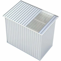 GARDIUN Abri De Jardin En Métal London - 5,71 M² Ext. 206x277x187 Cm Acier Galvanisé Silver/Blanc 8 GARDIUN Abri De Jardin En Métal London - 5,71 M² Ext. 206x277x187 Cm Acier Galvanisé Silver/Blanc -France Abri de jardin Soldes Boutique 10507368 3