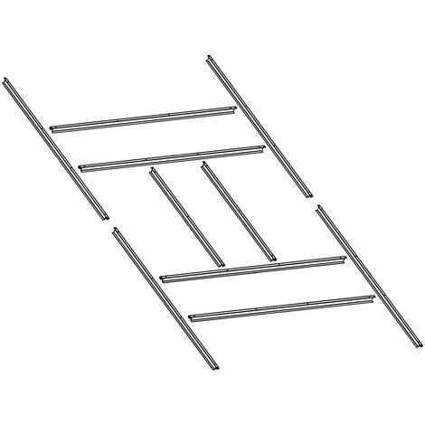 Fondation Métallique Pour Abri De Jardin Gardiun De 7,74 M² - 311x231 Cm 4 Fondation Métallique Pour Abri De Jardin Gardiun De 7,74 M² - 311x231 Cm – Image 2