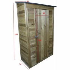 Habrita Abri De Jardin Mural Grandes Dimensions En Bois -France Abri de jardin Soldes Boutique 11754642 3