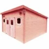 Habrita Abri Madriers En Douglas Massif Toit Mono Pente - 17,14 M2 2 Habrita Abri Madriers En Douglas Massif Toit Mono Pente - 17,14 M2 -France Abri de jardin Soldes Boutique 11754657 1