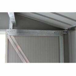 TRIGANO Abri De Jardin Métal Anthracite 8,25 M² + Kit D'ancrage -France Abri de jardin Soldes Boutique 12436068 5