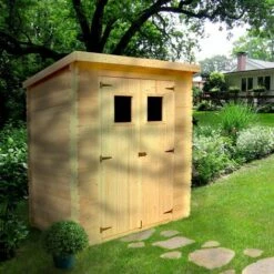 TRIGANO Abri De Jardin - Bois Brut - 3 M² -France Abri de jardin Soldes Boutique 12586131 3