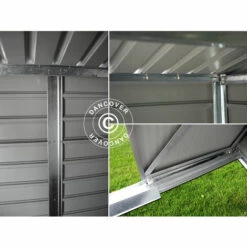 DANCOVER Abri De Jardin 2,13x1,27x1,90m ProShed®, Aluminium Gris - Aluminium Gris -France Abri de jardin Soldes Boutique 12727271 3
