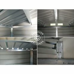 DANCOVER Abri De Jardin 2,77x2,55x1,98m ProShed®, Aluminium Gris - Aluminium Gris -France Abri de jardin Soldes Boutique 12727298 4