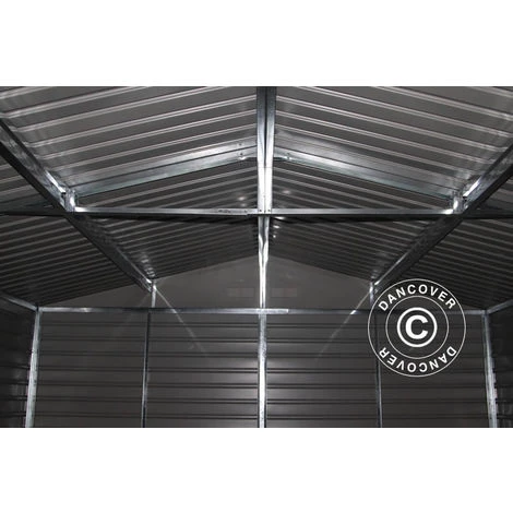DANCOVER Abri De Jardin 3,4x3,82x2,05m ProShed®, Anthracite - Anthracite 4 DANCOVER Abri De Jardin 3,4x3,82x2,05m ProShed®, Anthracite - Anthracite – Image 2