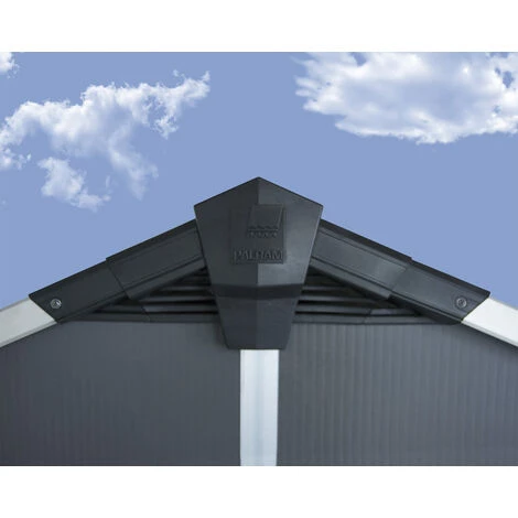 Palram - Canopia | Abri De Jardin Yukon 9m² Gris 6 Palram - Canopia | Abri De Jardin Yukon 9m² Gris – Image 4