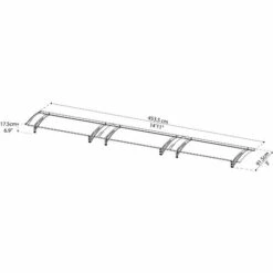 Palram - Canopia | Auvent De Porte Aquila 453.5 X 91.5 Cm Grise 11 Palram - Canopia | Auvent De Porte Aquila 453.5 X 91.5 Cm Grise -France Abri de jardin Soldes Boutique 13736132 5