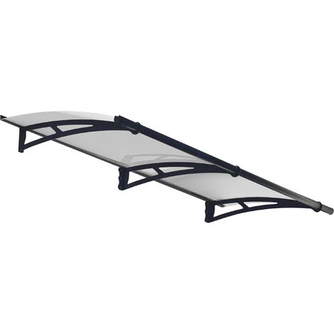 Palram - Canopia | Auvent De Porte Aquila 205.5 X 91.5 Cm Grise 7 Palram - Canopia | Auvent De Porte Aquila 205.5 X 91.5 Cm Grise – Image 5