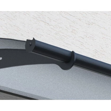 Palram - Canopia | Auvent De Porte Altair 150.5 X 91.5 Cm Grise 5 Palram - Canopia | Auvent De Porte Altair 150.5 X 91.5 Cm Grise – Image 3