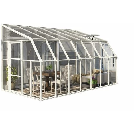 Palram - Canopia | Véranda Sun Room 2.6X4.5 Blanche 4 Palram - Canopia | Véranda Sun Room 2.6X4.5 Blanche – Image 2