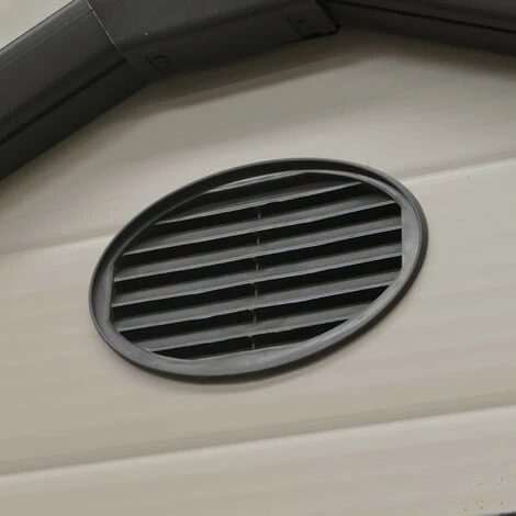 Abri De Jardin En Résine Gardiun Marsala 2,47 M² Ext. 190x132x203 Cm Ecru/Marron 5 Abri De Jardin En Résine Gardiun Marsala 2,47 M² Ext. 190x132x203 Cm Ecru/Marron – Image 3