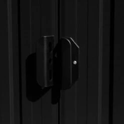 VIDAXL Abri De Jardin 257 X 298 X 178 Cm Métal Anthracite - Noir - Structures Extérieures - Abris, Garages Et Abris D'auto - Noir - Noir -France Abri de jardin Soldes Boutique 14269340 3