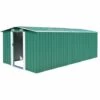 VIDAXL Abri De Jardin 257 X 497 X 178 Cm Métal Vert - Vie En Extérieur - Structures Extérieures - Abris, Garages Et Abris D'auto - Vert - Vert 2 VIDAXL Abri De Jardin 257 X 497 X 178 Cm Métal Vert - Vie En Extérieur - Structures Extérieures - Abris, Garages Et Abris D'auto - Vert - Vert -France Abri de jardin Soldes Boutique 14456420 1