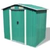 VIDAXL Abri De Stockage Pour Jardin Métal Vert 204 X 132 X 186 Cm - Vert 1 VIDAXL Abri De Stockage Pour Jardin Métal Vert 204 X 132 X 186 Cm - Vert -France Abri de jardin Soldes Boutique 14456477 1
