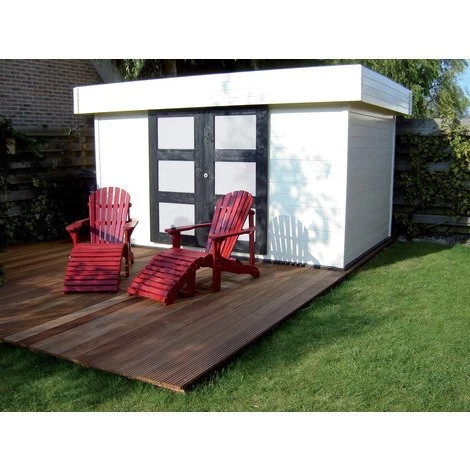 SOLID Abri Jardin Bois "Malmö" - 14.71 M² - 4.32 X 3.40 X 2.25 M - 28 Mm 3 SOLID Abri Jardin Bois "Malmö" - 14.71 M² - 4.32 X 3.40 X 2.25 M - 28 Mm