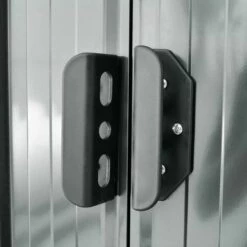 VidaXL Abri De Stockage Pour Jardin Metal Gris 204 X 132 X 186 Cm -France Abri de jardin Soldes Boutique 15018770 4