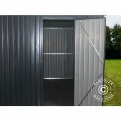 DANCOVER Garage Métallique 3,38x5,76x2,43m ProShed®, Anthracite - Anthracite 9 DANCOVER Garage Métallique 3,38x5,76x2,43m ProShed®, Anthracite - Anthracite -France Abri de jardin Soldes Boutique 15369666 3
