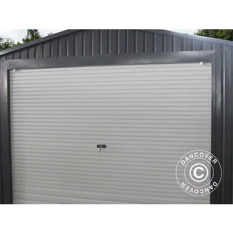 DANCOVER Garage Métallique 3,38x5,76x2,43m ProShed®, Anthracite - Anthracite 6 DANCOVER Garage Métallique 3,38x5,76x2,43m ProShed®, Anthracite - Anthracite – Image 4