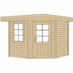 Abri Pentagonal Design WEKA 5,38 M² - Naturel 8 Abri Pentagonal Design WEKA 5,38 M² - Naturel -France Abri de jardin Soldes Boutique 17699768 3