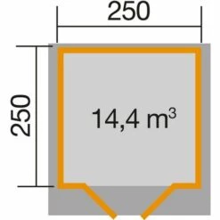 Abri De Jardin Premium WEKA 5,97 M². - Naturel -France Abri de jardin Soldes Boutique 17699847 3