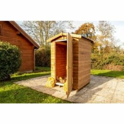 Habrita Abri En Panneaux De Bois Massif Traité 19 Mm - S.u. 1,35 M² - Toit Double Pente 9 Habrita Abri En Panneaux De Bois Massif Traité 19 Mm - S.u. 1,35 M² - Toit Double Pente -France Abri de jardin Soldes Boutique 17909031 4