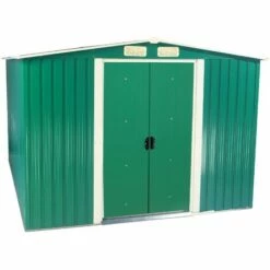 Zelsius Garage Des Pompiers | Vert | Remise à Outils | Toit à Pignon | 236x174x190 Cm