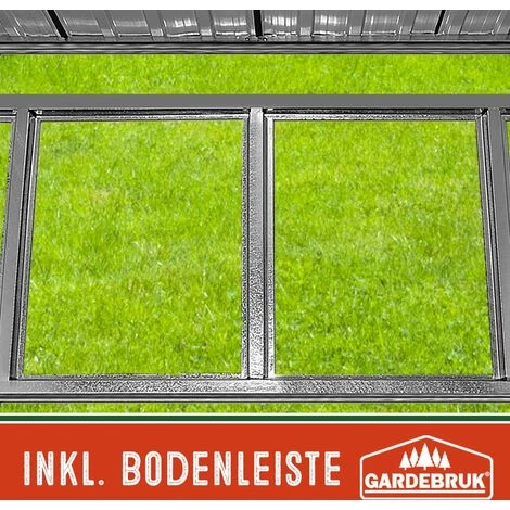 GARDEBRUK Abri De Jardin En Métal 5m² Avec Cadre De Sol Cabane De Jardin Anthracite Remise Cabanon Rangement Outils Vélos 6 GARDEBRUK Abri De Jardin En Métal 5m² Avec Cadre De Sol Cabane De Jardin Anthracite Remise Cabanon Rangement Outils Vélos – Image 4
