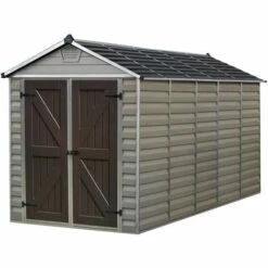 PALRAM Abri De Jardin Polycarbonate "Skylight" - 7m² - Marron