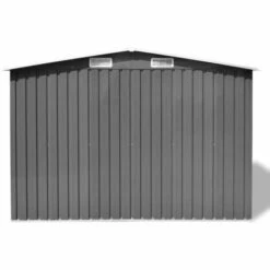YOUTHUP Abri De Stockage Pour Jardin Métal Gris 257 X 205 X 178 Cm 10 YOUTHUP Abri De Stockage Pour Jardin Métal Gris 257 X 205 X 178 Cm -France Abri de jardin Soldes Boutique 19549702 4