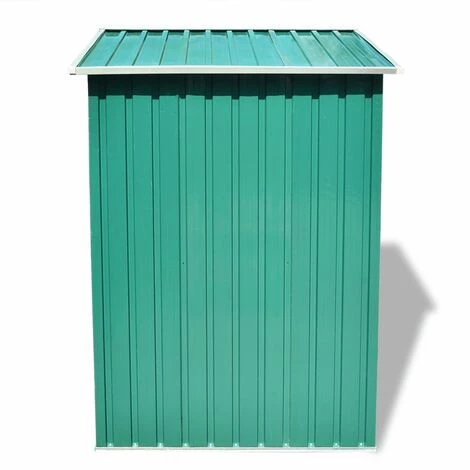 YOUTHUP Abri De Stockage Pour Jardin Métal Vert 204 X 132 X 186 Cm 5 YOUTHUP Abri De Stockage Pour Jardin Métal Vert 204 X 132 X 186 Cm – Image 3