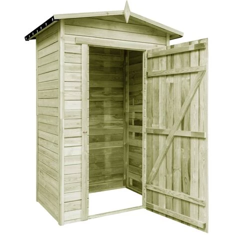 YOUTHUP Abri De Stockage De Jardin Bois De Pin Imprégné 4 YOUTHUP Abri De Stockage De Jardin Bois De Pin Imprégné – Image 2