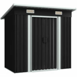 ASUPERMALL Abri De Jardin Anthracite Acier