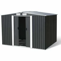 TERRE JARDIN Abri De Jardin En Acier Galvanisé 4.77 M²