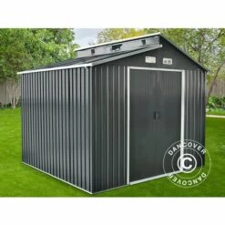 DANCOVER Abri De Jardin Avec Lucarne 2,35x1,73x2,25m ProShed®, Anthracite - Anthracite