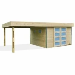 Forest Style Abri De Jardin En Bois Lounj 7,90m2 - 28mm