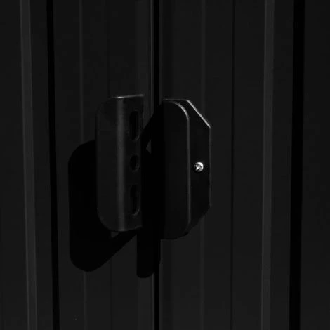 Topdeal Abri De Jardin 257x580x181 Cm Métal Anthracite 5 Topdeal Abri De Jardin 257x580x181 Cm Métal Anthracite – Image 3