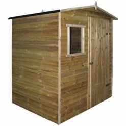 Topdeal Abri De Jardin 1,5 X 2 M Bois De Pin Imprégné 9 Topdeal Abri De Jardin 1,5 X 2 M Bois De Pin Imprégné -France Abri de jardin Soldes Boutique 23246599 3