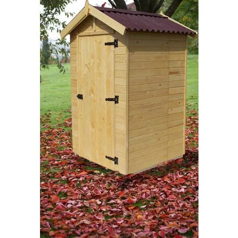 Habrita Abri Panneaux Bois 16 Mm Avec Plancher / 1,35 M2 4 Habrita Abri Panneaux Bois 16 Mm Avec Plancher / 1,35 M2 – Image 2