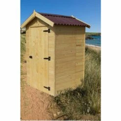 Habrita Abri Panneaux Bois 16 Mm Avec Plancher / 1,35 M2 9 Habrita Abri Panneaux Bois 16 Mm Avec Plancher / 1,35 M2 -France Abri de jardin Soldes Boutique 2391720 3