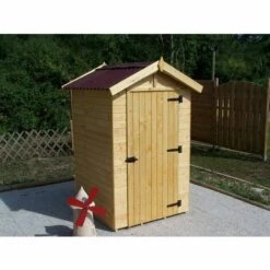 Habrita Abri Panneaux Bois 16 Mm Avec Plancher / 1,35 M2 10 Habrita Abri Panneaux Bois 16 Mm Avec Plancher / 1,35 M2 -France Abri de jardin Soldes Boutique 2391720 4