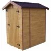 Habrita Abri WC En Panneaux De Bois Avec Lave-mains - 1,81 M²