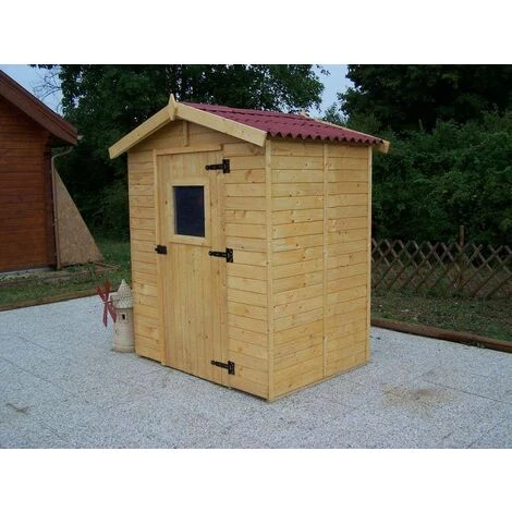 Habrita Abri En Panneaux De Bois - S.u. 2,43 M² 5 Habrita Abri En Panneaux De Bois - S.u. 2,43 M² – Image 3