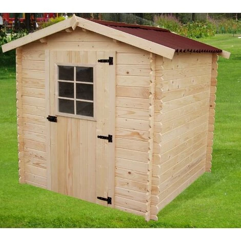 Habrita Abri En Madriers Massifs - 3,08 M² 4 Habrita Abri En Madriers Massifs - 3,08 M² – Image 2