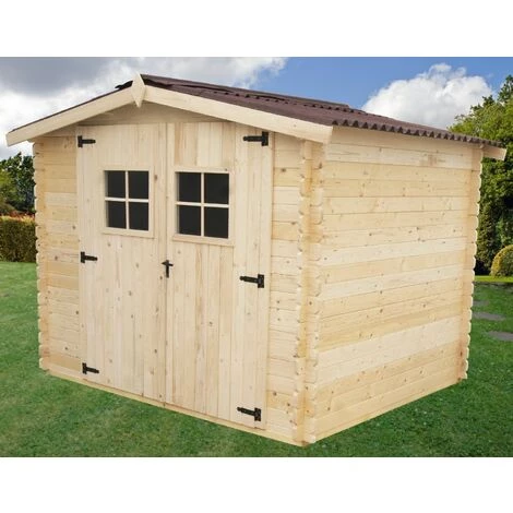 Habrita Abri En Madriers Massifs - 4,82 M² 4 Habrita Abri En Madriers Massifs - 4,82 M² â Image 2