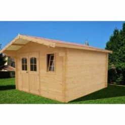 Habrita Abri En Madriers Massifs Double Rainurage - 10,33 M²