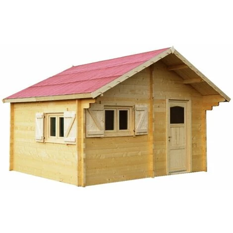 Habrita Abri Fenêtré En Madriers Massifs - 17,22 M² 3 Habrita Abri Fenêtré En Madriers Massifs - 17,22 M²