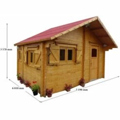 Habrita Abri En Madriers Massifs Façon Chalet - 26,58 M²