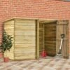 Topdeal Abri De Jardin 232x110x170 Cm Bois De Pin Imprégné -France Abri de jardin Soldes Boutique 24037395 1