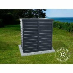 DANCOVER Abri De Jardin/Armoire Métallique Avec Porte Coulissante, 1,25x0,8x1,31m, ProShed®, Anthracite - Anthracite 9 DANCOVER Abri De Jardin/Armoire Métallique Avec Porte Coulissante, 1,25x0,8x1,31m, ProShed®, Anthracite - Anthracite -France Abri de jardin Soldes Boutique 24626420 3